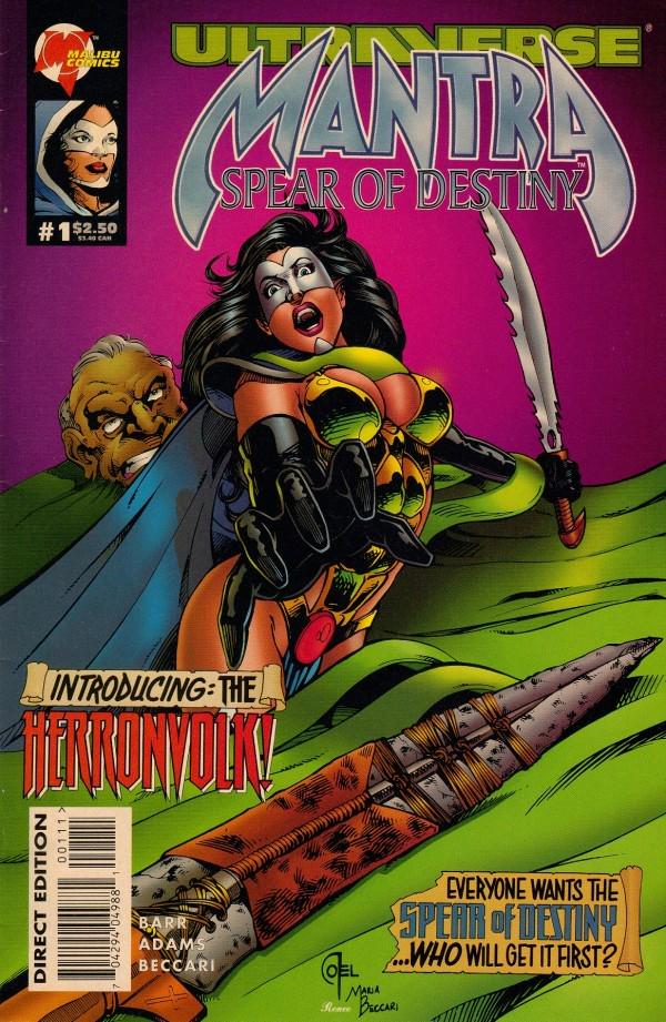 Mantra: Spear of Destiny #1 (1995) Comic Books Mantra: Spear of Destiny