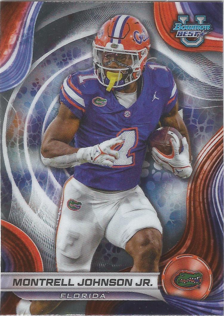 Montrell Johnson Jr. #53 2024 Bowman University Best Football