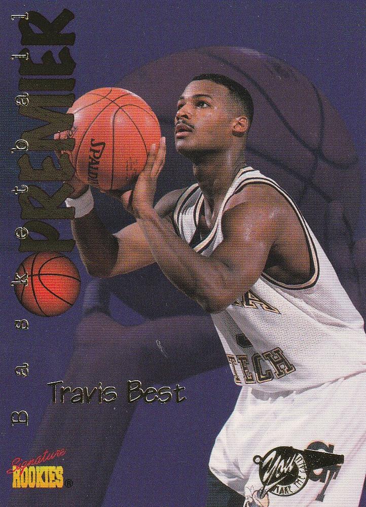 Travis Best #55 1996 Signature Rookies Premier Basketball
