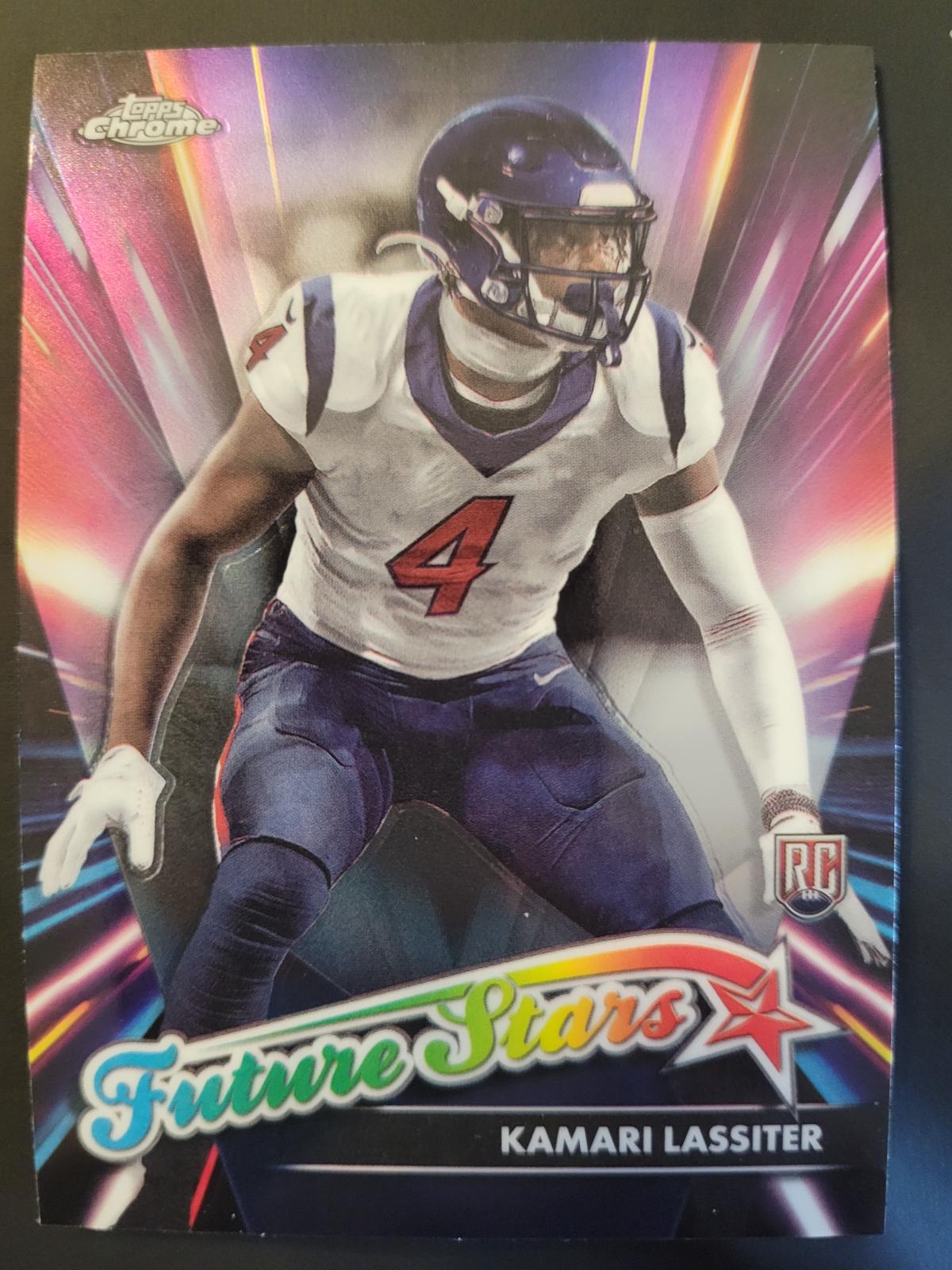 Kamari Lassiter #FS-20 Football Cards 2024 Topps Chrome Future Stars