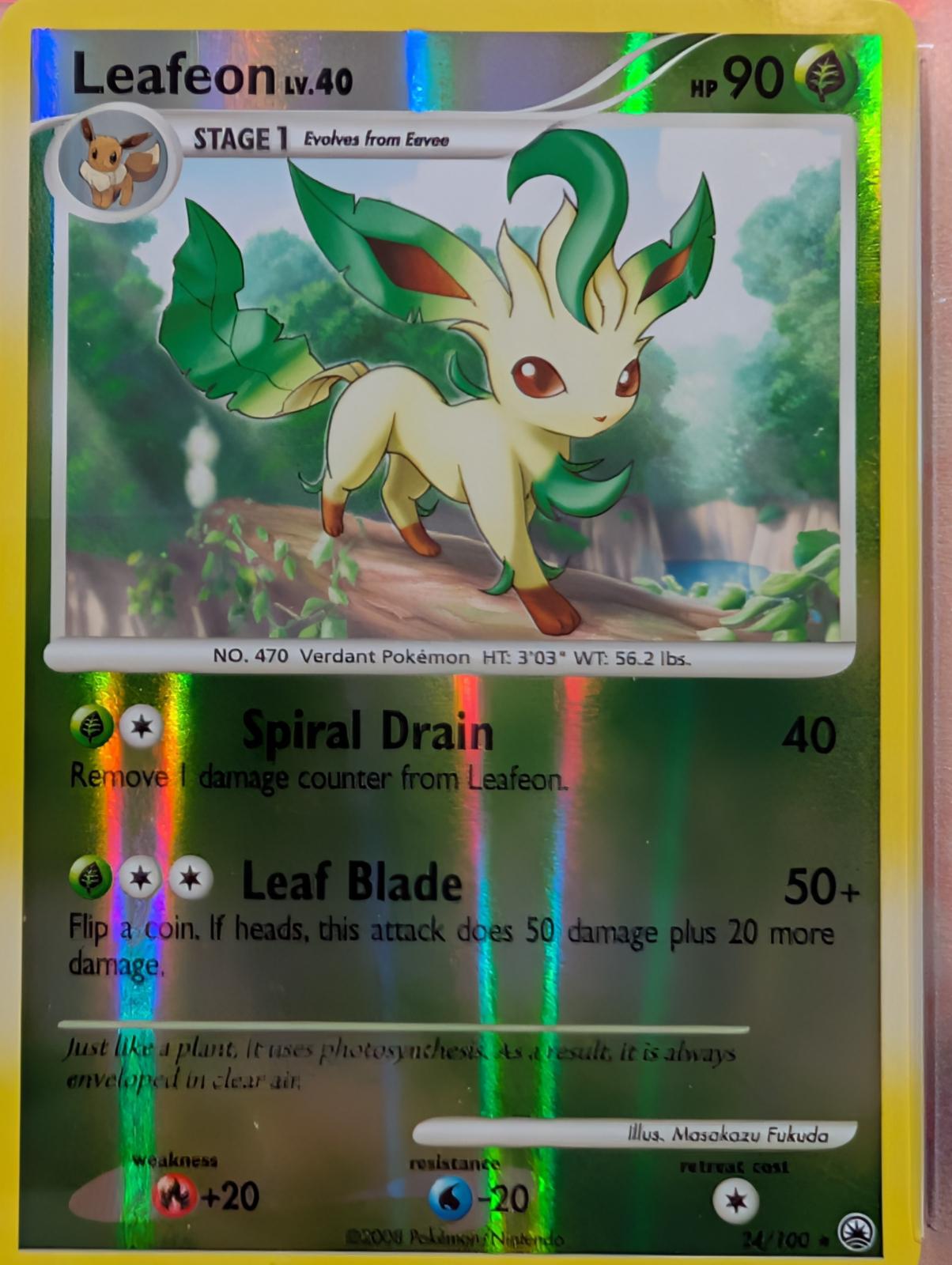 larry pokemon card Pokemon Leafeon VMAX 204/203 PSA 10 – Zapp! Comics main image 1