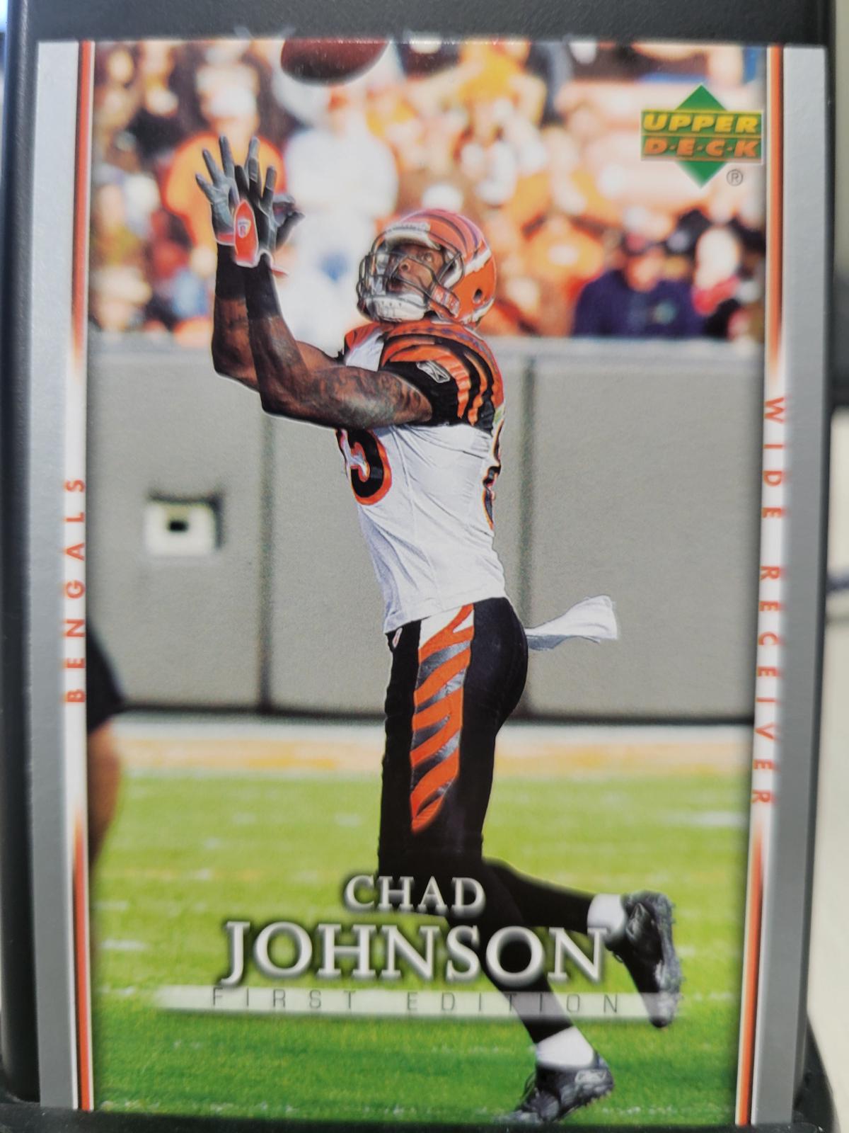 Chad Johnson #22 Football Cards 2007 Upper Deck First Edition