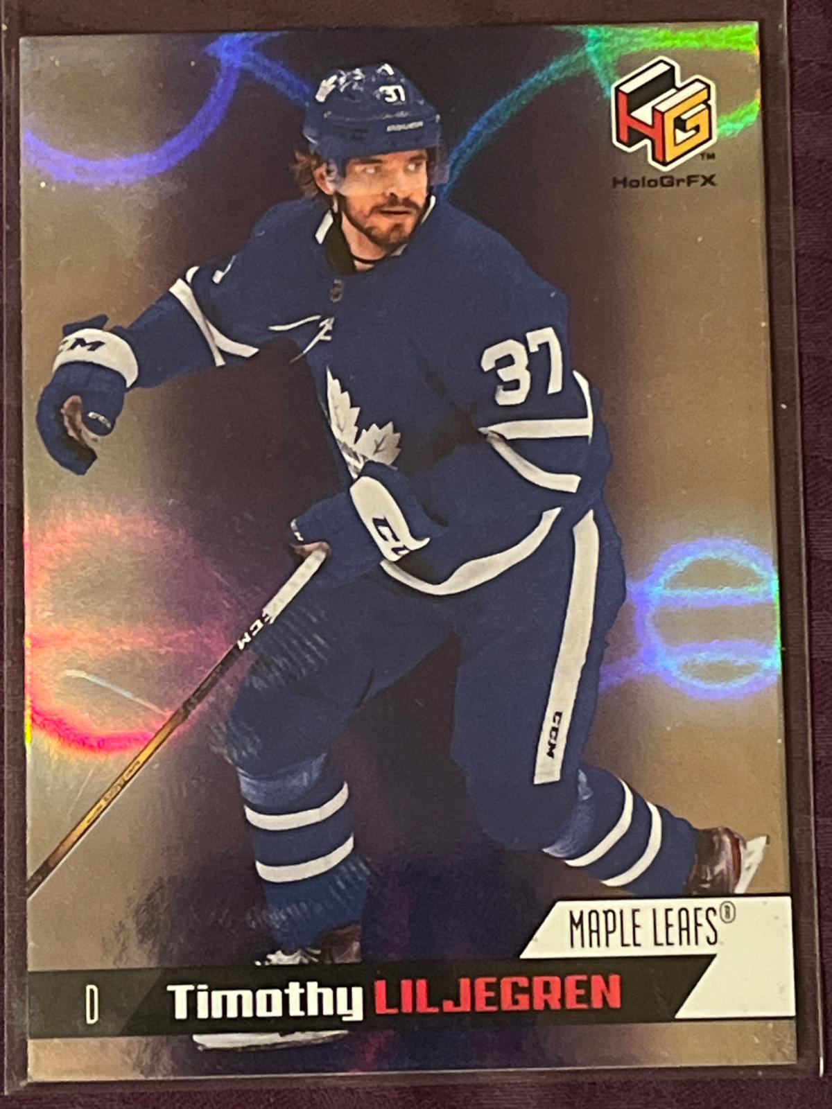 Timothy Liljegren #HG-5 Hockey Cards 2020 Upper Deck HoloGrFx Rookies