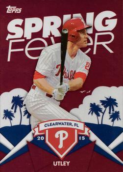 Chase Utley #SF-49 Baseball Cards 2015 Topps Spring Fever