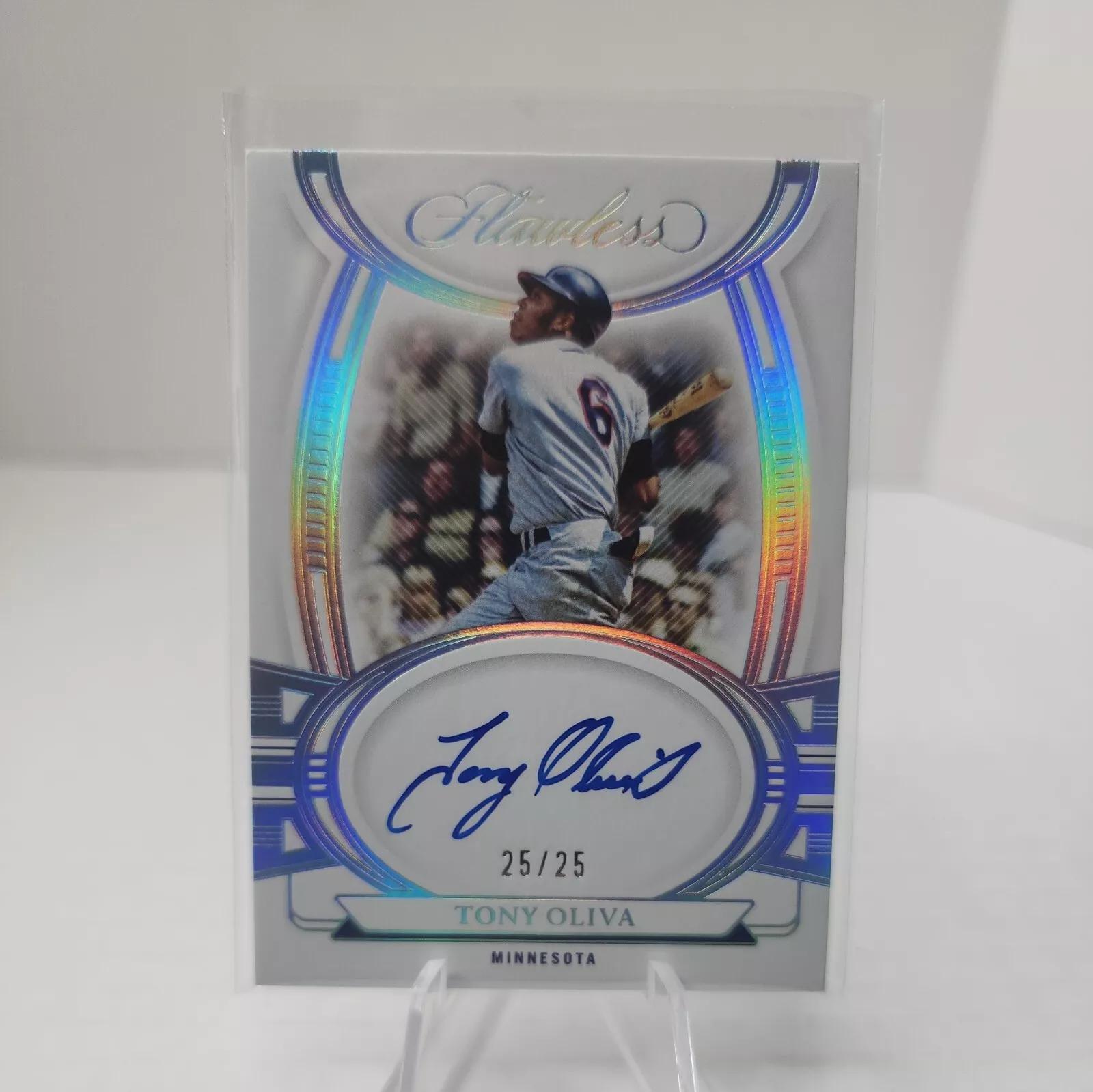 Ray Lankford #FS-RL Baseball Cards 2023 Panini Flawless Signatures