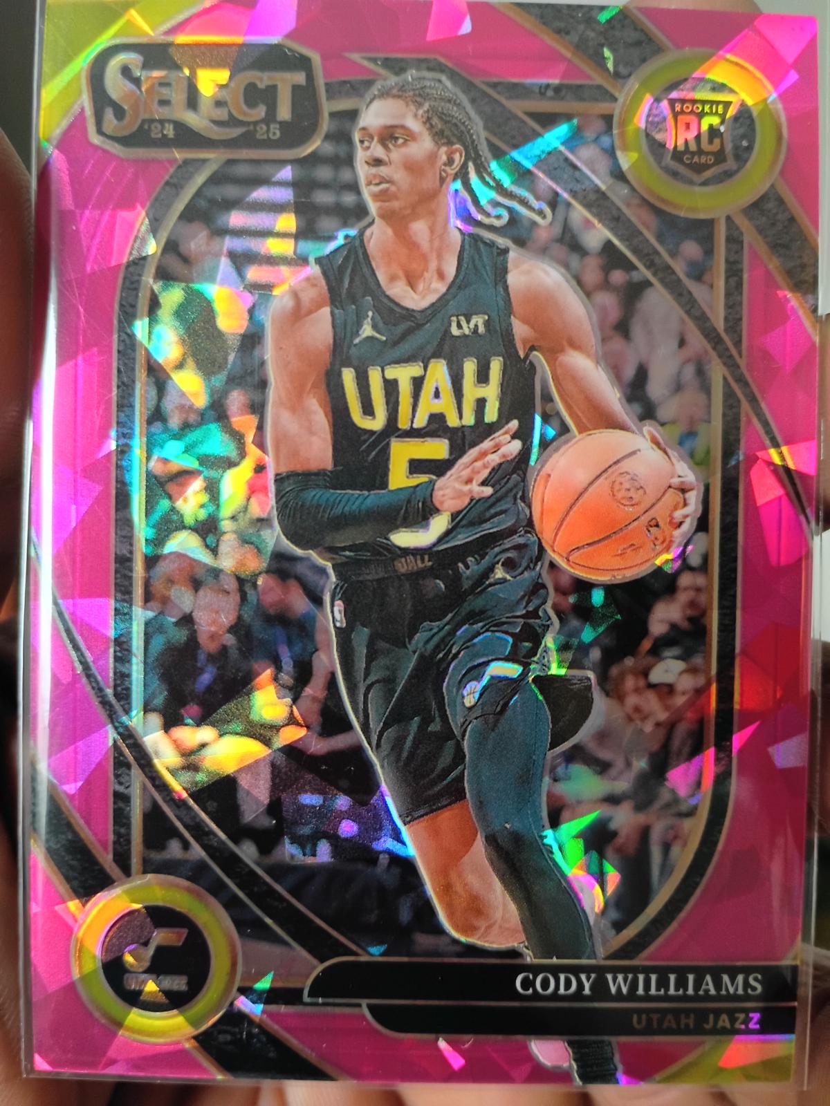 Cody Williams [Pink Cracked Ice Prizm] #296