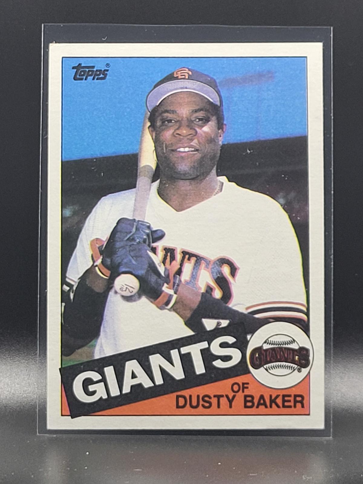 1985 Dusty Baker #165