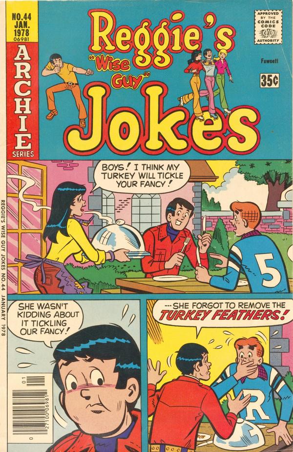 Reggie's Wise Guy Jokes #44 (1978) Comic Books Reggie's Wise Guy Jokes