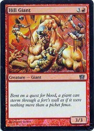 Hill Giant [Foil] condition prices