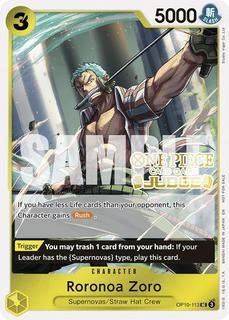 Roronoa Zoro OP10-113