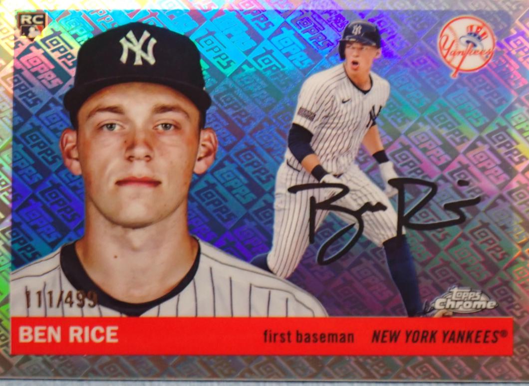 2025 Ben Rice [Topps Refractor] #311