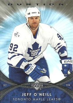Jeff O'Neill #105 2007 Upper Deck Ovation Hockey