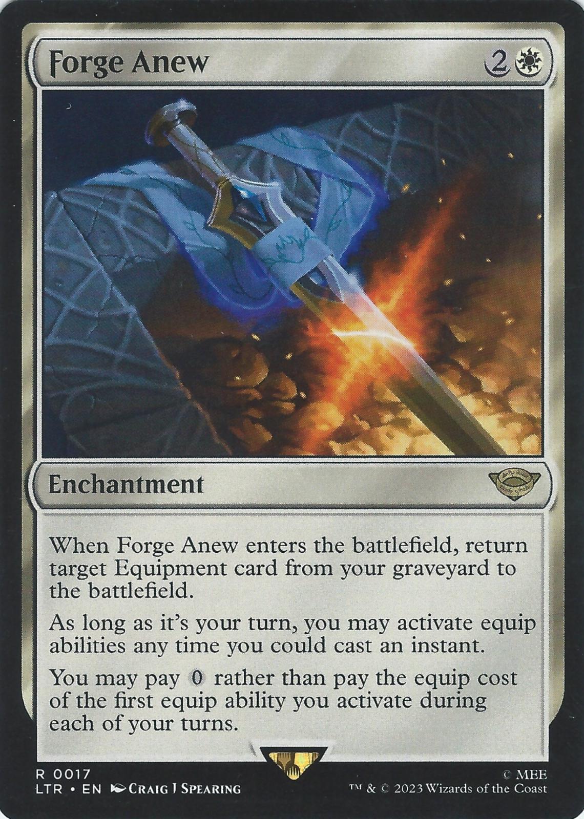 Forge Anew #17 Magic Lord of the Rings