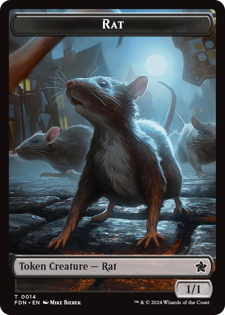 Tap to enlarge Rat // Zombie, Magic Foundations