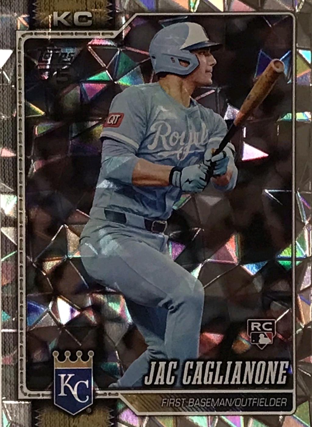 2026 Topps Jac Caglianone [Silver Crackleboard] #138 card