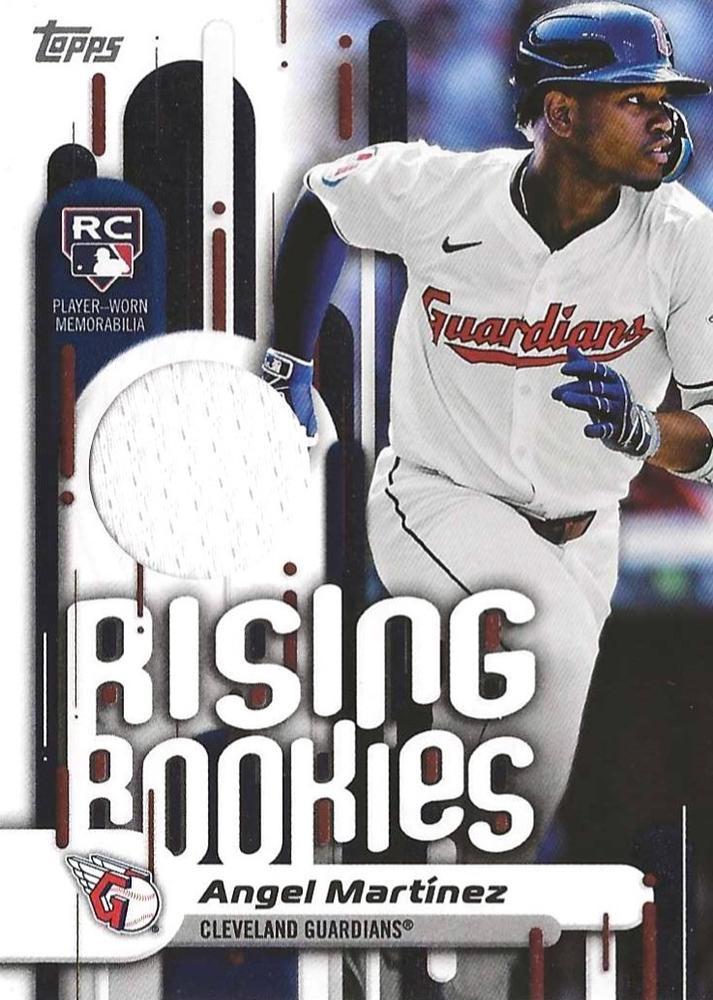 Angel Martinez #RRR-AM 2025 Topps Update Rising Rookie Relics Baseball