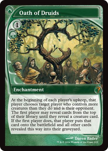 Oath of Druids #212 Magic Mystery Booster 2