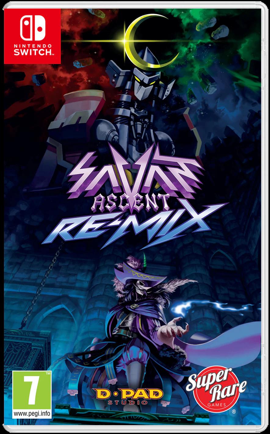 Carátula de Savant: Ascent Remix para Switch (edición PAL España)