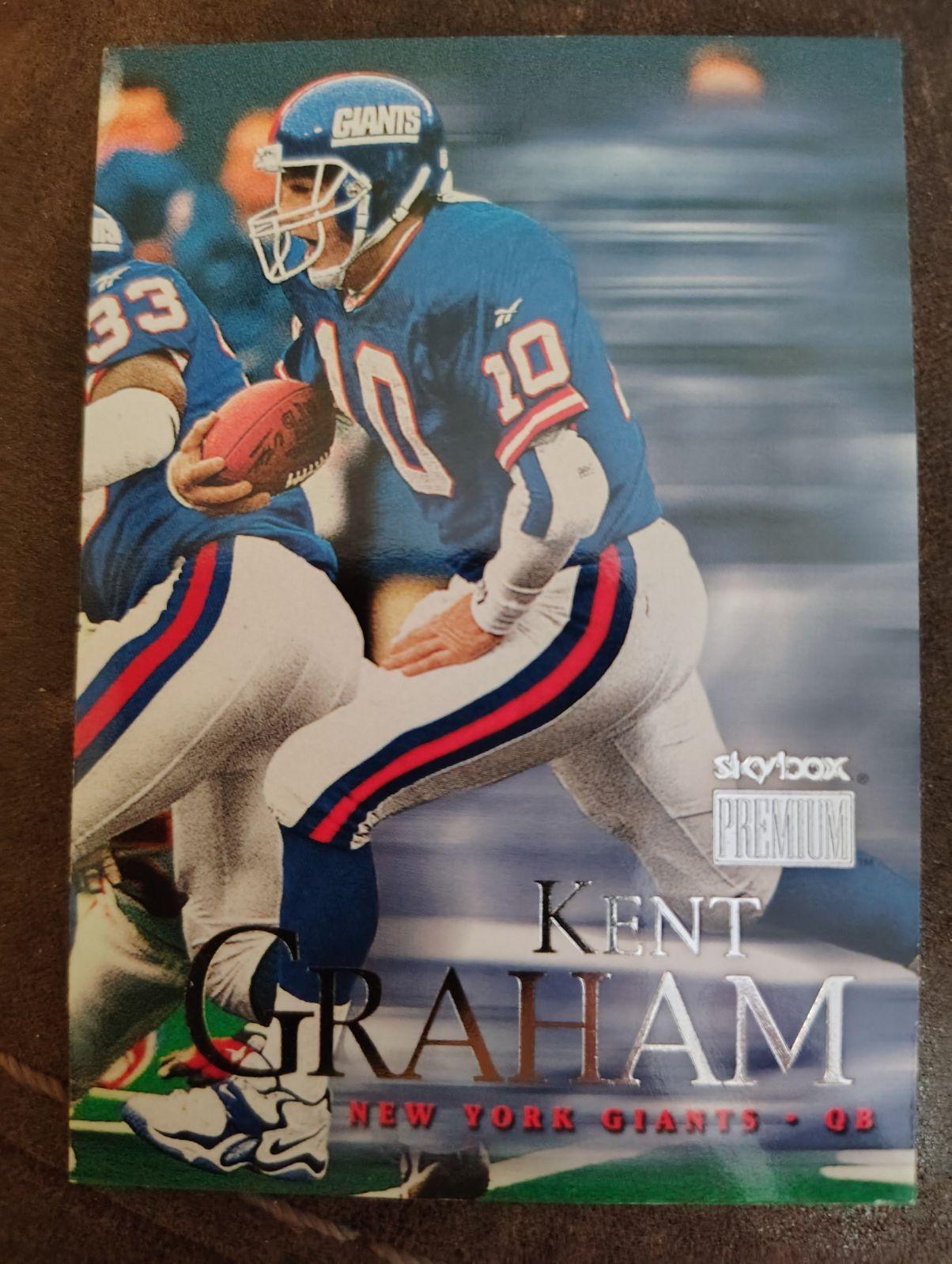 Kent Graham #4 Football Cards 1999 Skybox Premium