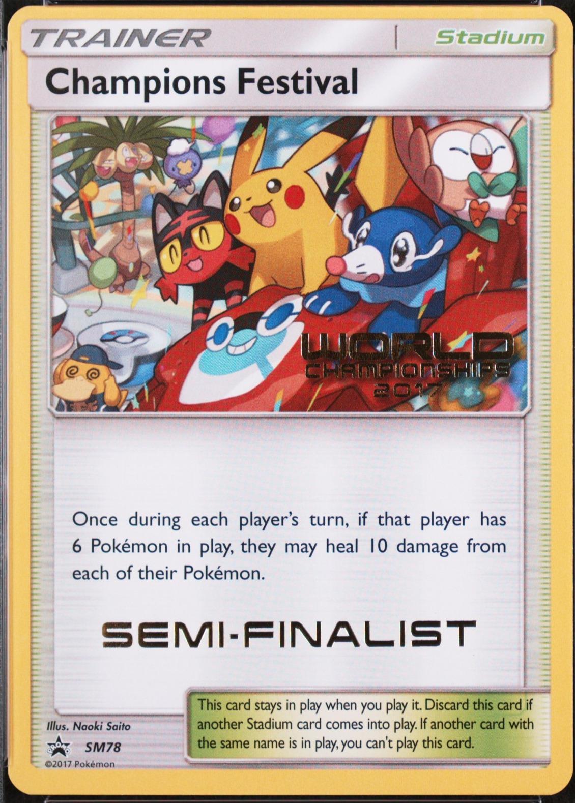 Champions Festival [Semi-Finalist] #SM78 Prices | Pokemon Promo