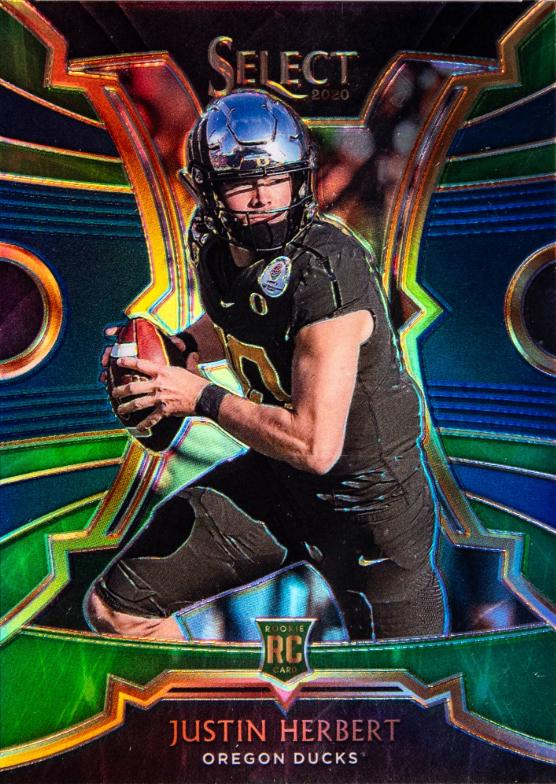 Justin Herbert [Blue Prizm] #4