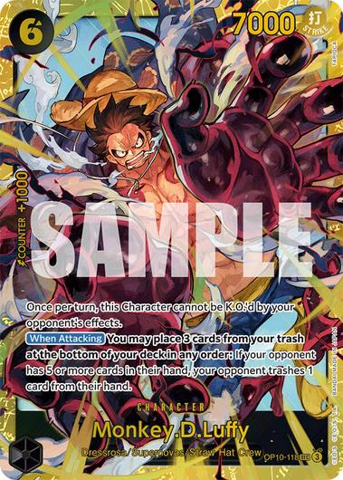 Monkey.D.Luffy OP10-118 Cover Art