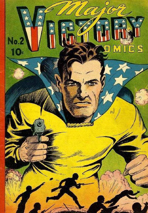Major Victory Comics #2 (1944) Comic Books Major Victory Comics