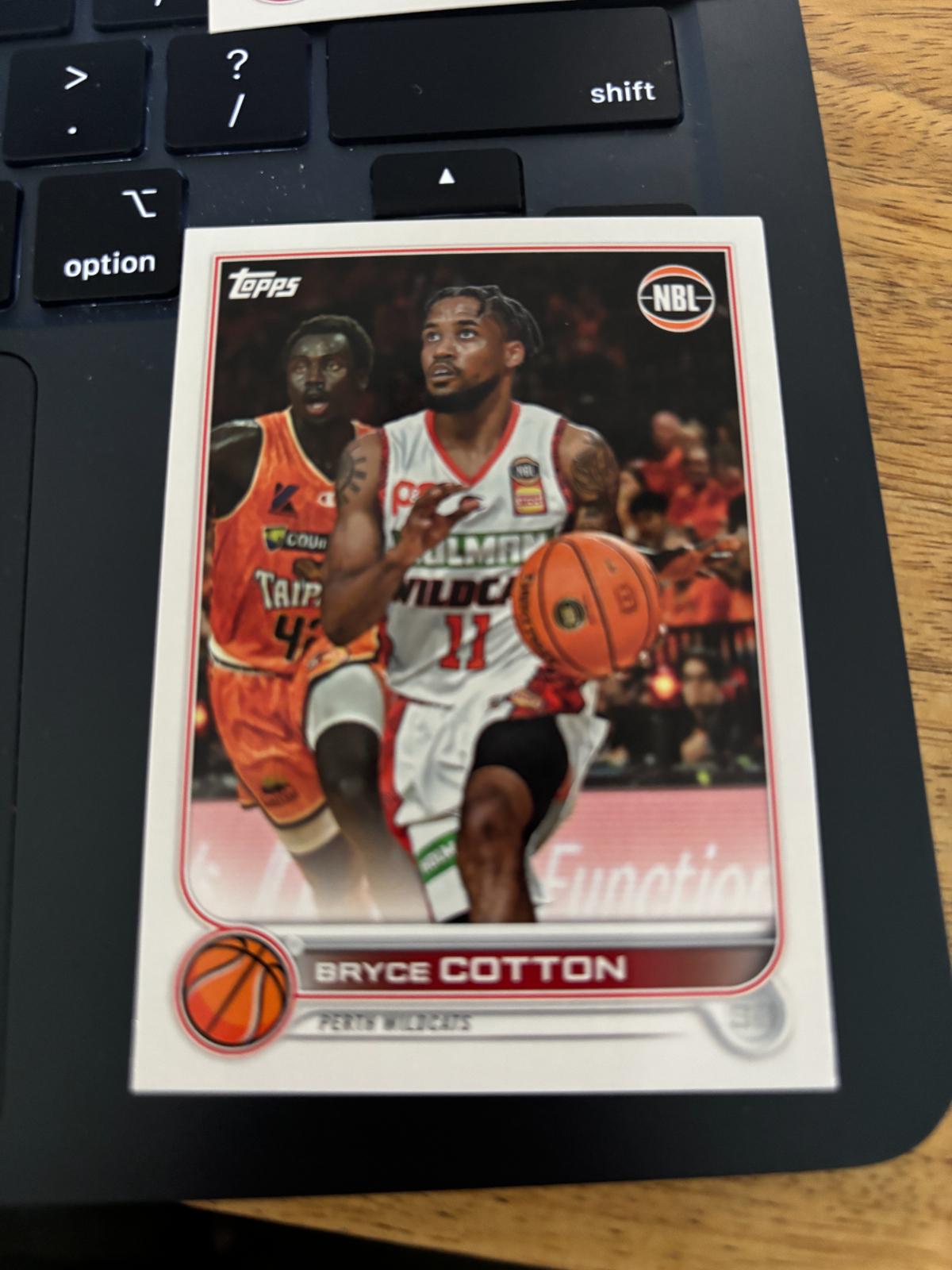 Bryce Cotton #61 2022 Topps National Basketball League