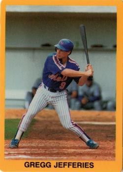 Gregg Jefferies #1 1989 Golden Superstars Baseball