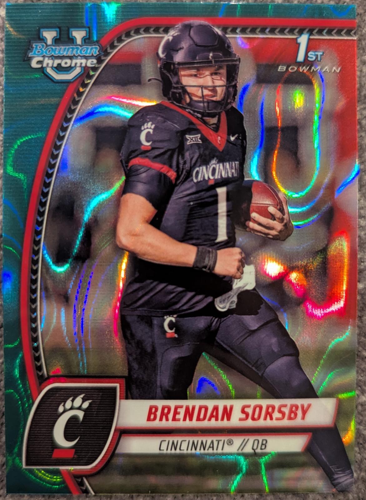 Brendan Sorsby [Teal Lava Refractor] #26