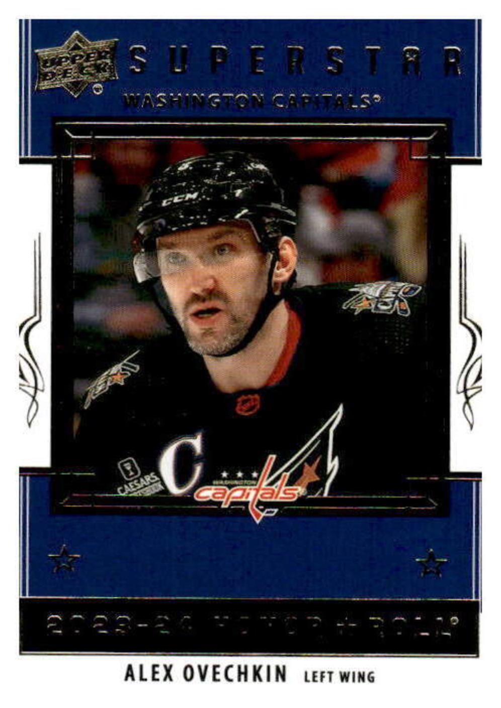 Alex Ovechkin #HR-14 Hockey Cards 2023 Upper Deck Honor Roll