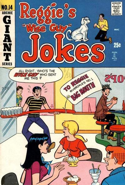Reggie's Wise Guy Jokes #14 (1970) Comic Books Reggie's Wise Guy Jokes