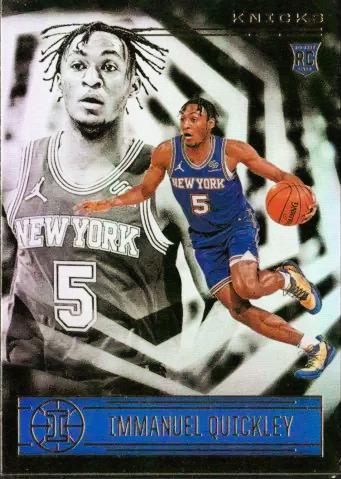 Immanuel Quickley #154 Basketball Cards 2020 Panini Illusions