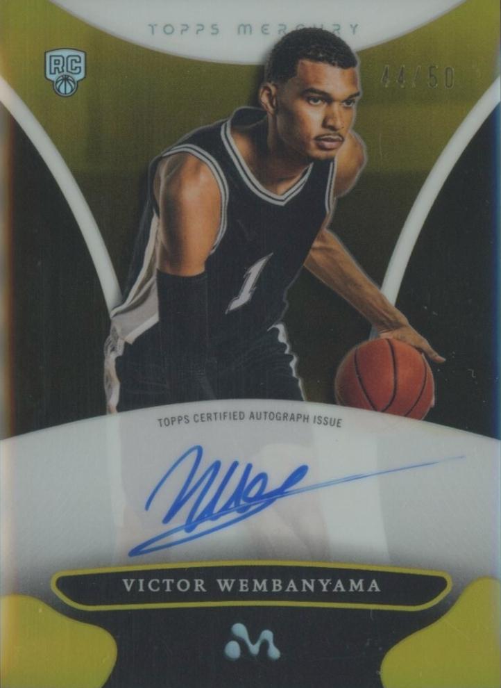 Victor Wembanyama [Gold Refractor] #WA-6