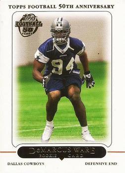 DeMarcus Ware #375 Football Cards 2005 Topps
