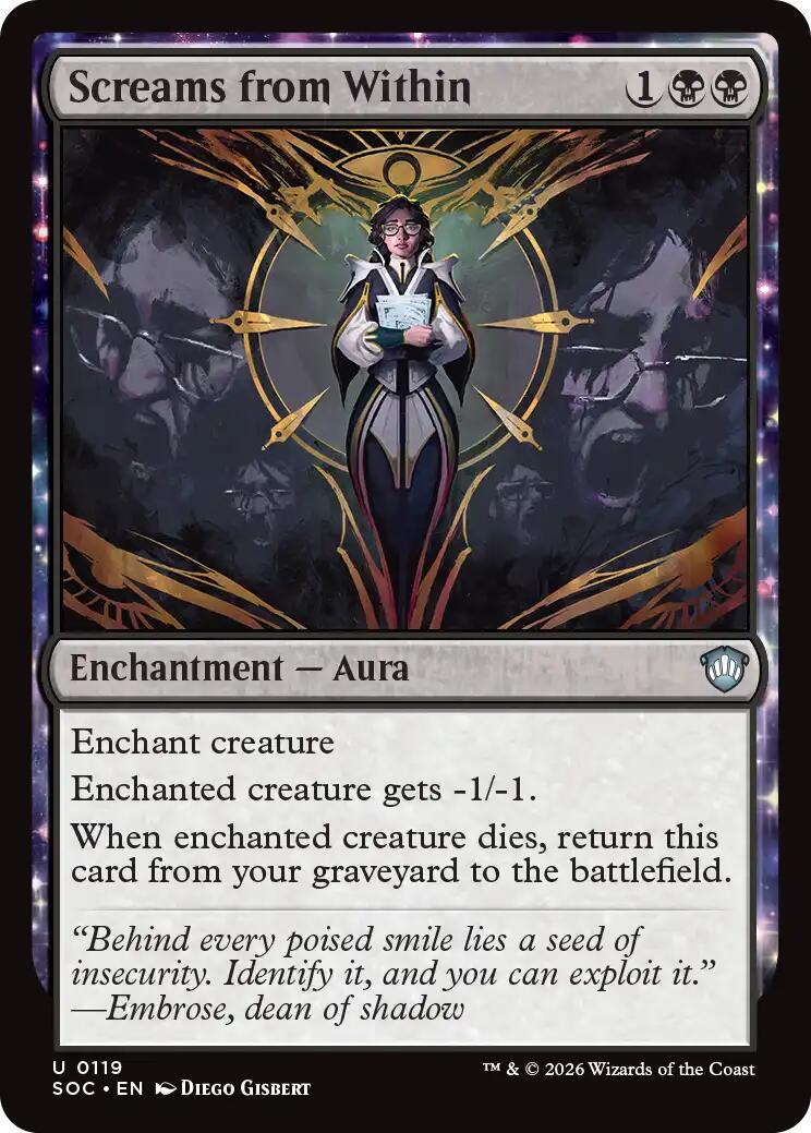 Screams from Within (Magic Secrets of Strixhaven Commander)