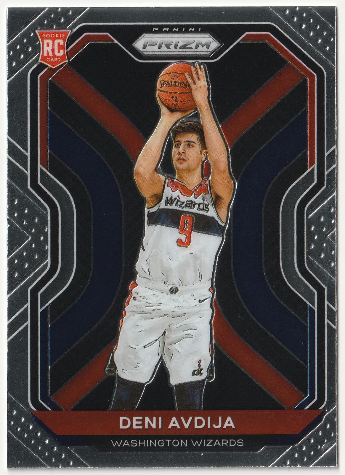 Deni Avdija #290 Basketball Cards 2020 Panini Prizm