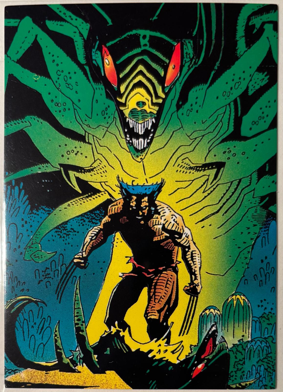 The Brood #45 Marvel 1992 Comic Images Wolverine From Then 'Til Now II