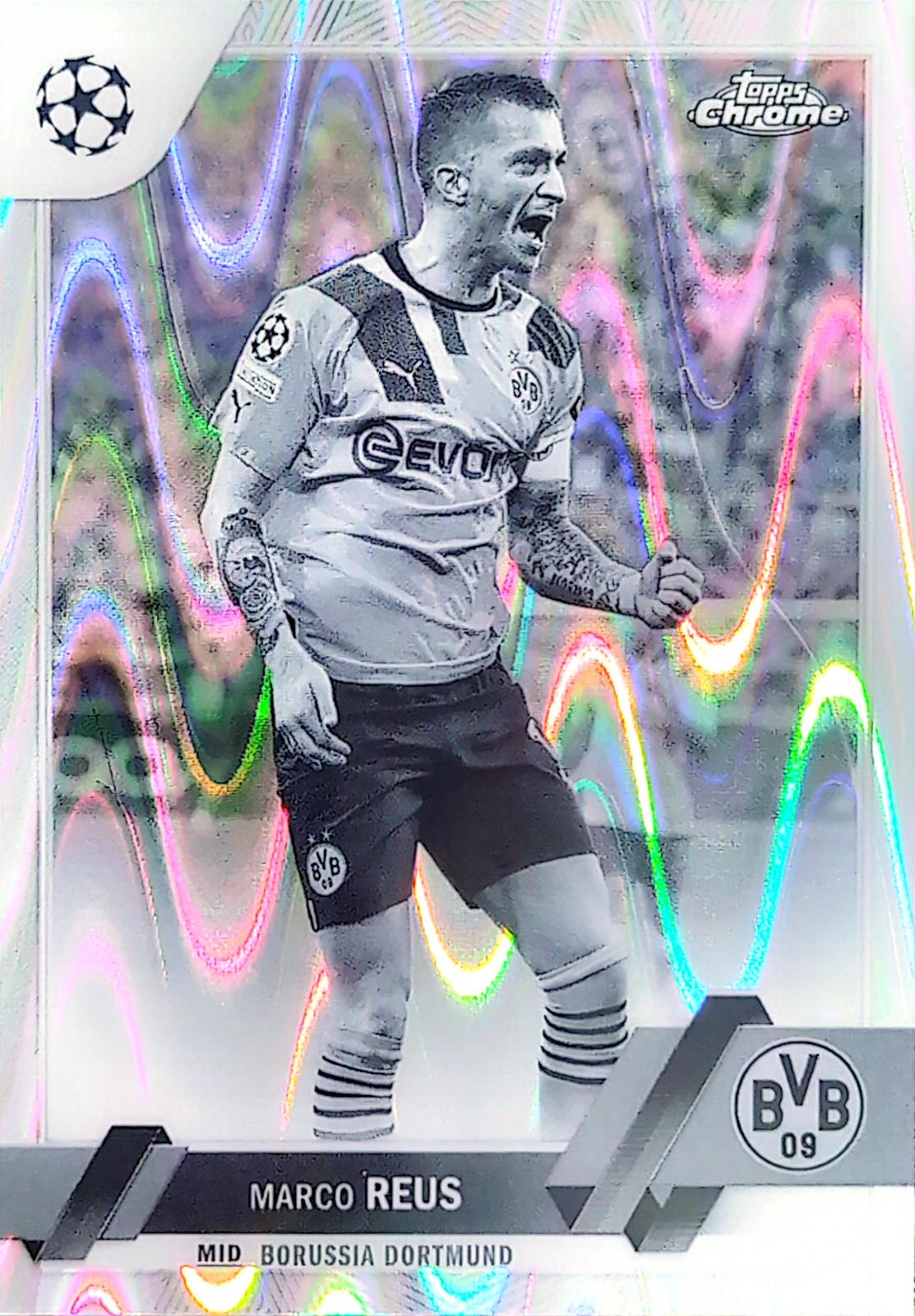 Marco Reus #165 2022 Topps Chrome UEFA Club Competitions