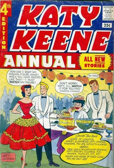 Katy Keene Annual #4 (1957) Comic Books Katy Keene Annual