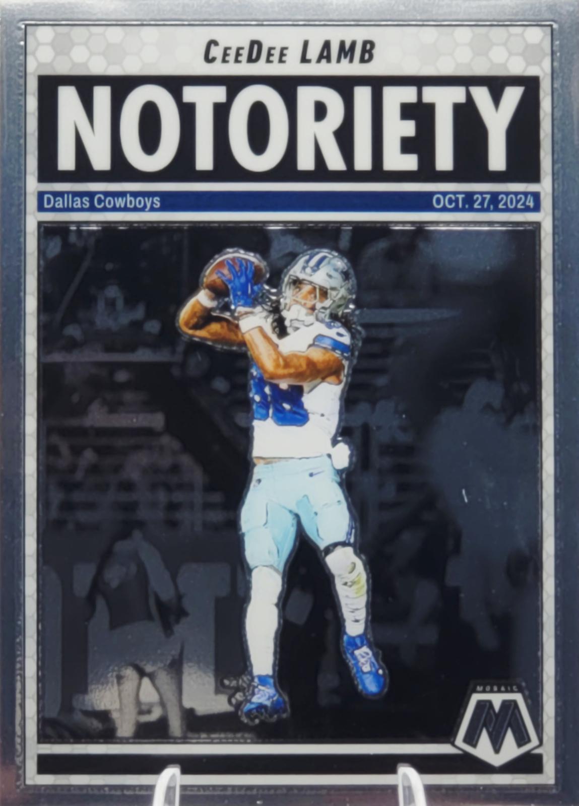 CeeDee Lamb #8 Prices | 2025 Panini Mosaic Notoriety | Football Cards