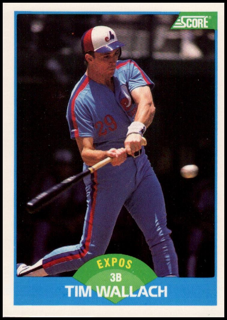 Tim Wallach #220 Baseball Cards 1989 Score