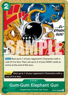 Gum-Gum Elephant Gun OP13-038