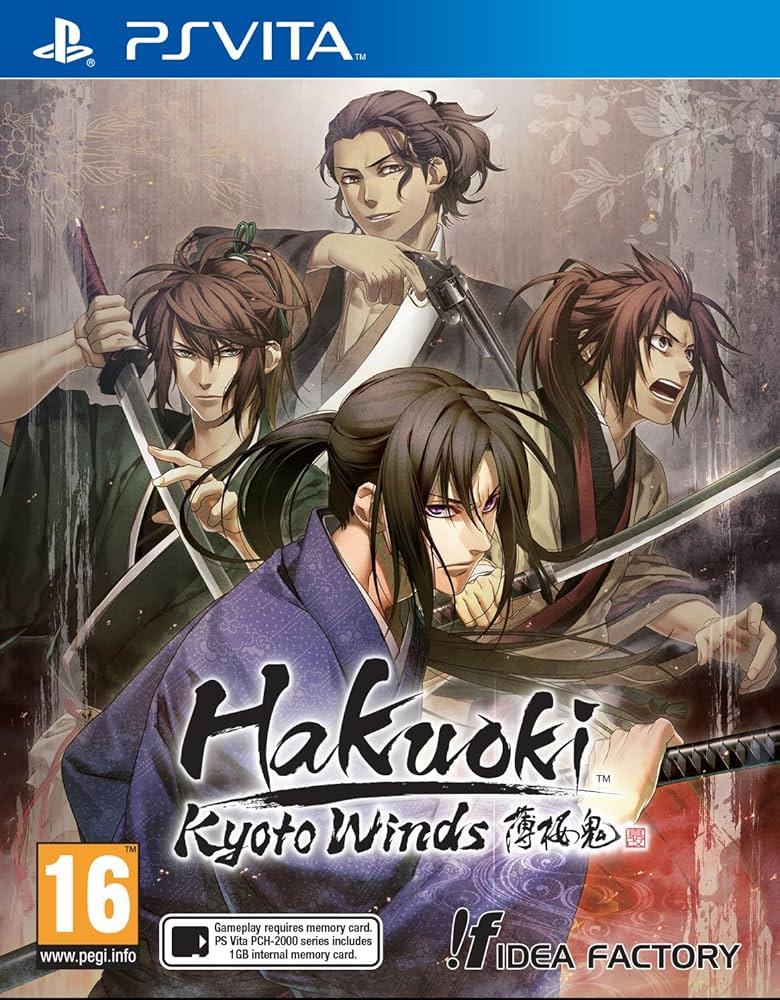 Hakuoki: Kyoto Winds PAL Playstation Vita
