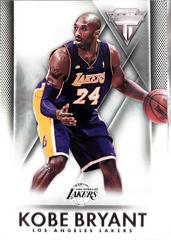 Kobe Bryant #31 Basketball Cards 2013 Panini Titanium Prices