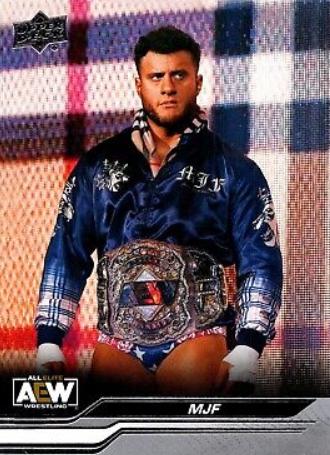 MJF #1 Wrestling Cards 2024 Upper Deck AEW