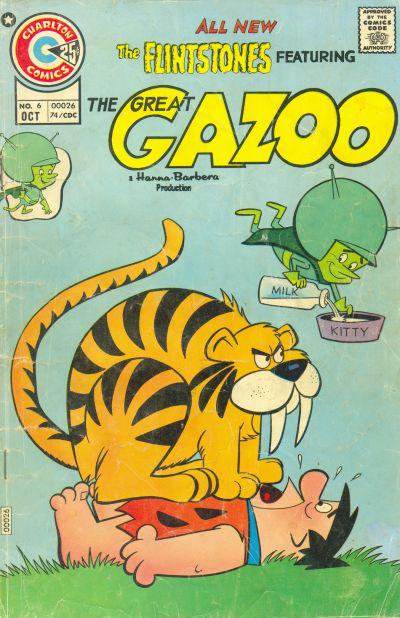 The Great Gazoo #6 (1974) Comic Books The Great Gazoo