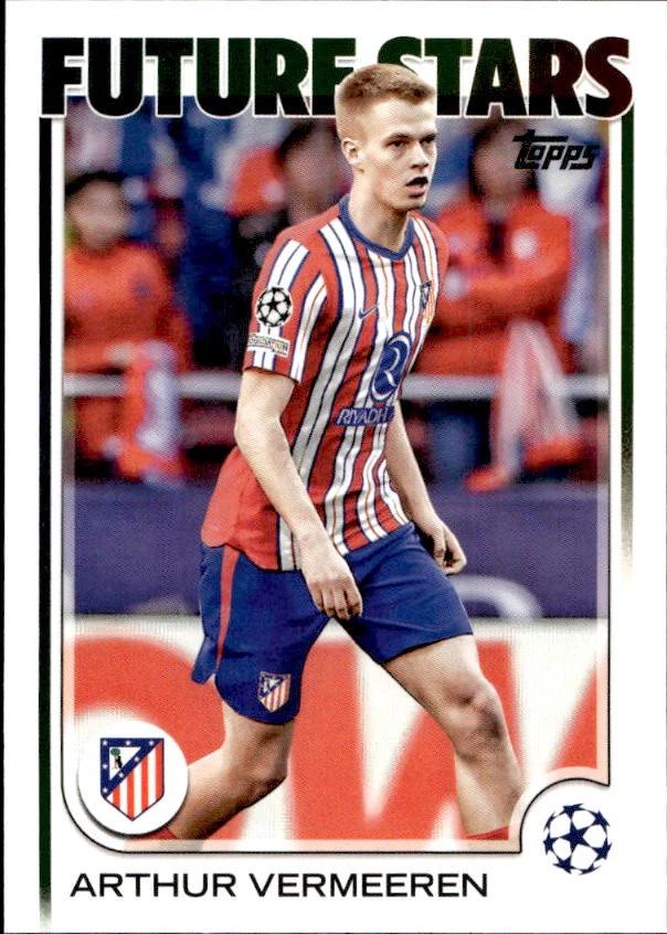 Arthur Vermeeren #135 2024 Topps UEFA