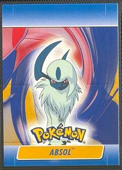 Absol #1 Pokemon 2004 Topps Advanced Challenge Pop Up