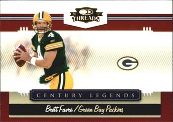 Brett Favre #CL-1 2007 Panini Donruss Threads Century Legends Football